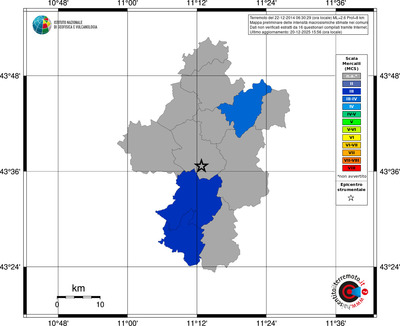 Mappa MCS - territori comuni