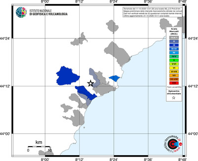 Mappa MCS - territori comuni