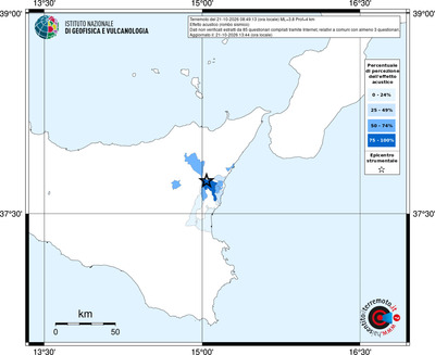 Mappa territorio comunale con almeno 3 questionari