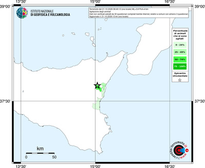 Mappa territorio comunale con almeno 3 questionari