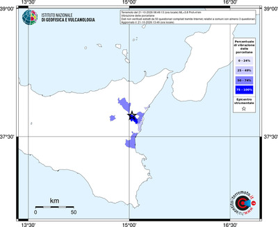 Mappa territorio comunale con almeno 3 questionari