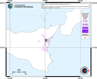 Mappa territorio comunale con almeno 3 questionari