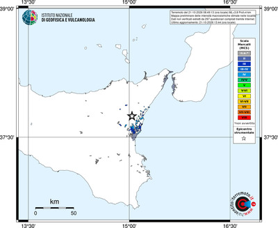 Mappa MCS - territori località