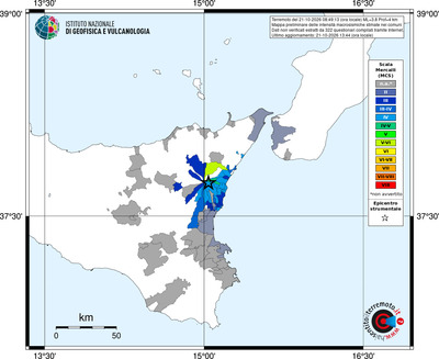 Mappa MCS - territori comuni