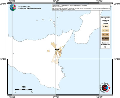 Mappa territorio comunale con almeno 3 questionari