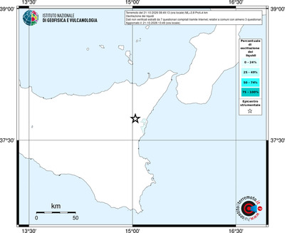 Mappa territorio comunale con almeno 3 questionari