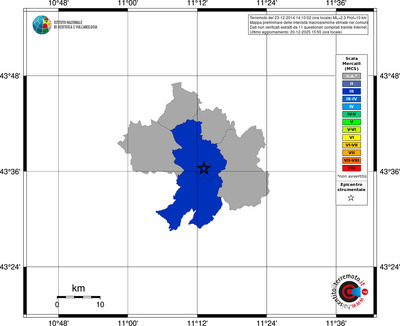 Mappa MCS - territori comuni