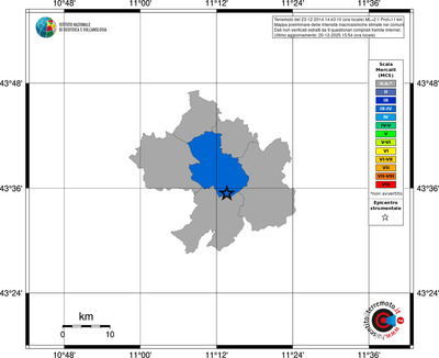 Mappa MCS - territori comuni
