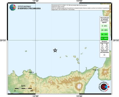 Mappa comuni con almeno 3 questionari