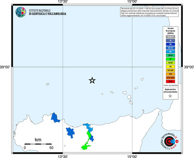 Mappa EMS - territori comuni