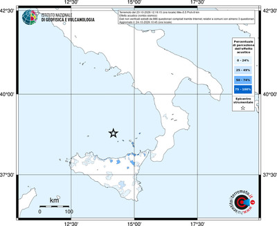 Mappa territorio comunale con almeno 3 questionari