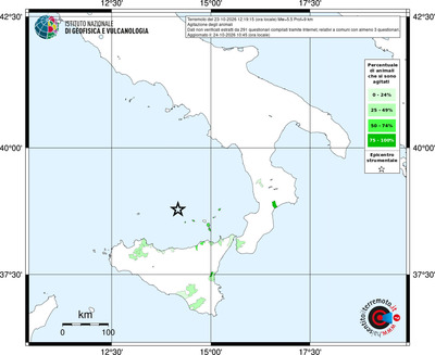 Mappa territorio comunale con almeno 3 questionari