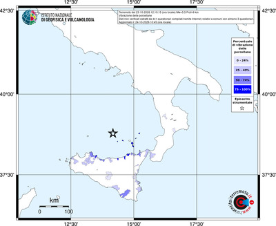 Mappa territorio comunale con almeno 3 questionari