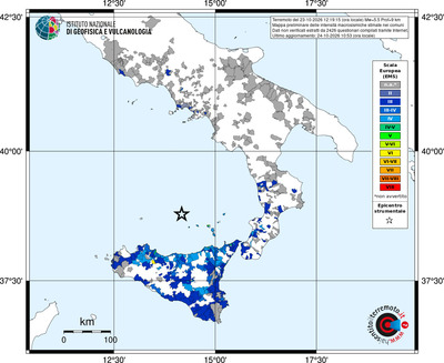 Mappa EMS - territori comuni