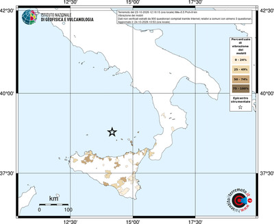 Mappa territorio comunale con almeno 3 questionari