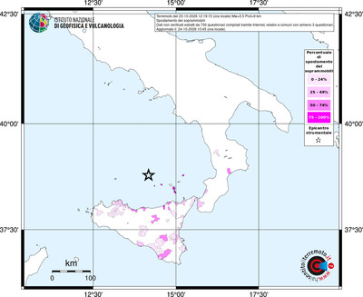 Mappa territorio comunale con almeno 3 questionari