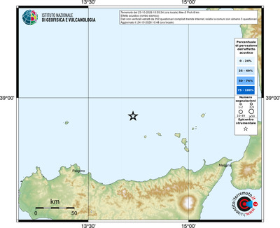 Mappa comuni con almeno 3 questionari