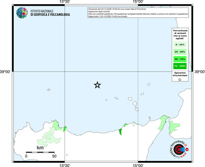 Mappa territorio comunale con almeno 3 questionari