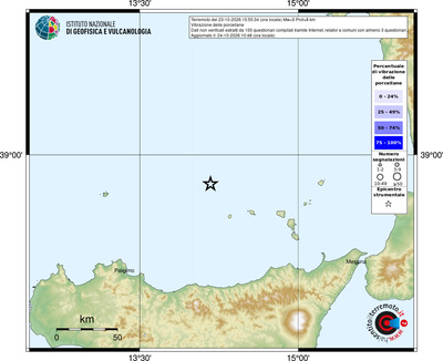 Mappa comuni con almeno 3 questionari