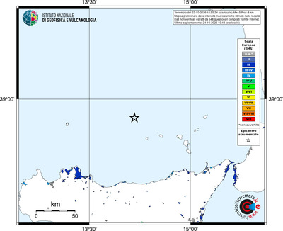 Mappa EMS - territori località