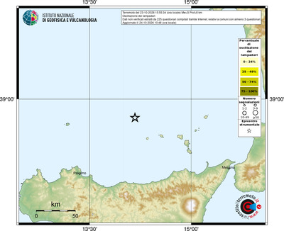 Mappa comuni con almeno 3 questionari
