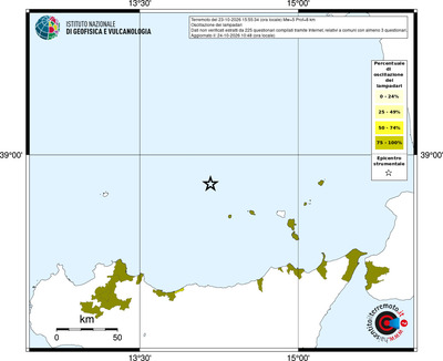 Mappa territorio comunale con almeno 3 questionari