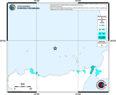 Mappa territorio comunale con almeno 3 questionari