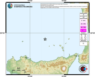 Mappa comuni con almeno 3 questionari