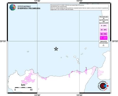 Mappa territorio comunale con almeno 3 questionari
