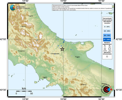 Mappa comuni con almeno 3 questionari