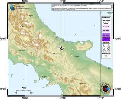 Mappa comuni con almeno 3 questionari