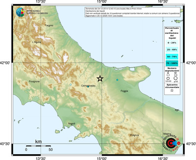Mappa comuni con almeno 3 questionari