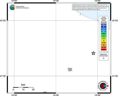 Mappa MCS - territori località