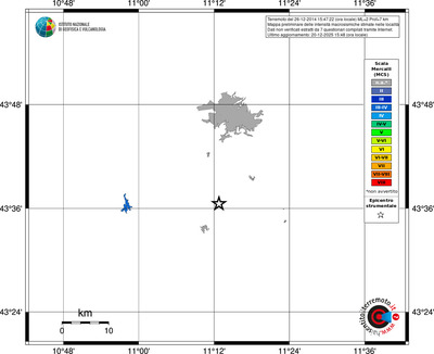 Mappa MCS - territori località