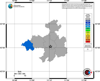 Mappa MCS - territori comuni