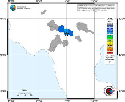 Mappa MCS - territori comuni