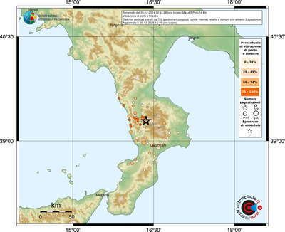 Mappa comuni con almeno 3 questionari