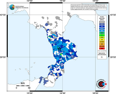 Mappa MCS - territori comuni