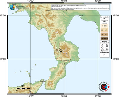 Mappa comuni con almeno 3 questionari