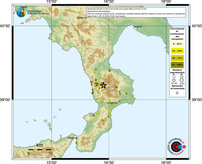 Mappa comuni con almeno 3 questionari