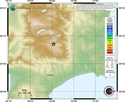Mappa EMS - località