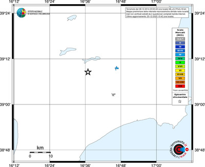Mappa MCS - territori località