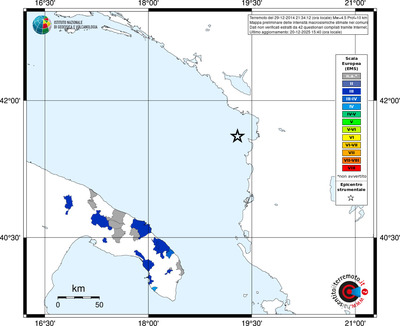 Mappa EMS - territori comuni