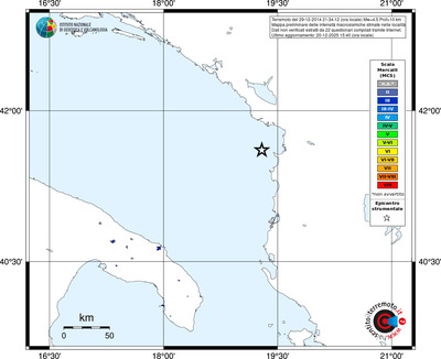 Mappa MCS - territori località