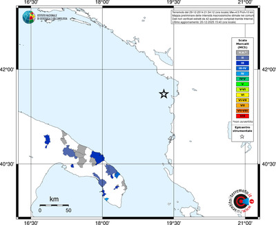 Mappa MCS - territori comuni
