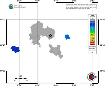 Mappa MCS - territori comuni