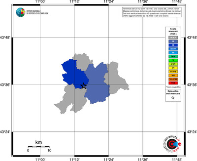 Mappa MCS - territori comuni