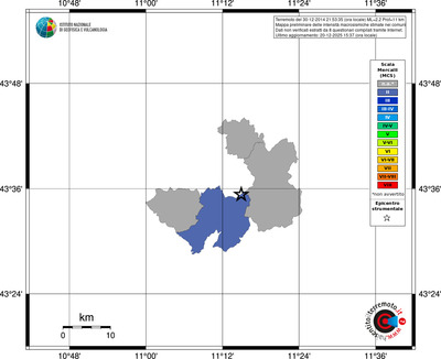 Mappa MCS - territori comuni