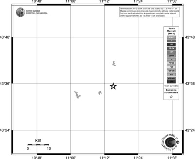 Mappa MCS - territori località