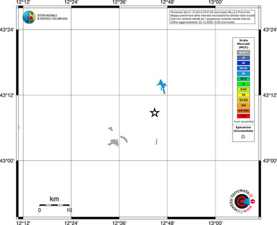 Mappa MCS - territori località